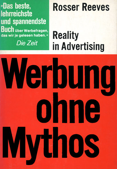 werbung ohne mythos